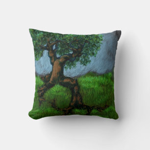 A Tree on A Hill / A Willow in a Valley Cushion