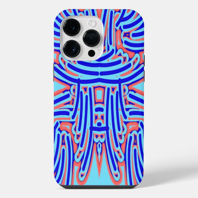A trendy colourful classic attractive design  iPhone case (Back)