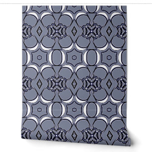 A trendy grey colour classic "Ratti_Creative_Arts" Wallpaper