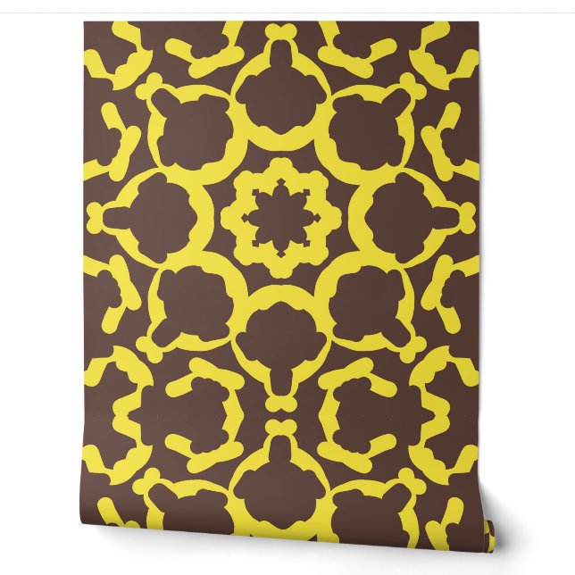 A trendy multicolor classic "Ratti_Creative_Arts" Wallpaper (Unrolling)