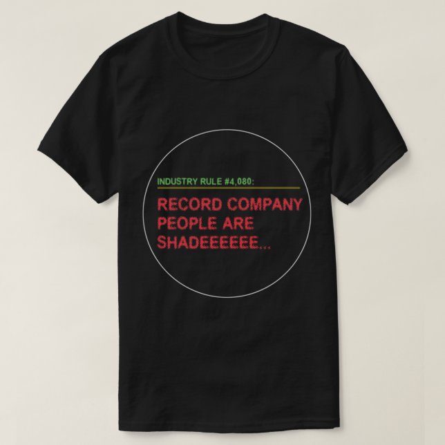 A Tribe Called Quest — Industry Rule 4,080 Classic T-Shirt (Design Front)