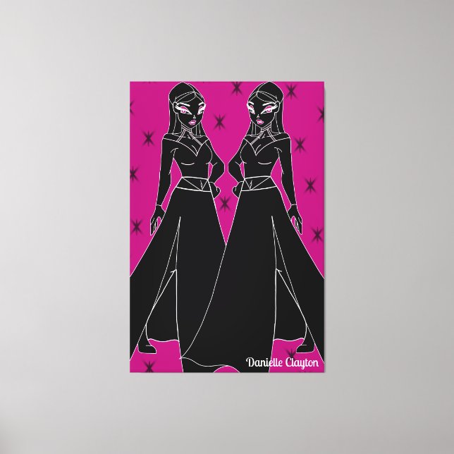 A Tribute to Self Canvas Print (Front)