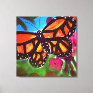 A Trip Through the Garden Canvas Print (24" x 24")