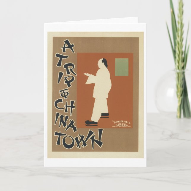 A Trip to Chinatown Card (Front)