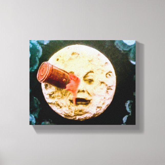 A Trip to the Moon Canvas Print (Front)