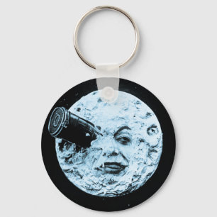 A Trip to the Moon Key Ring