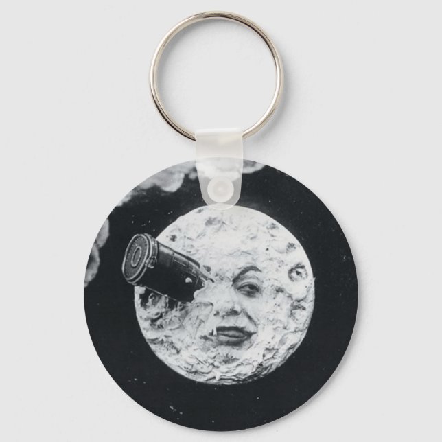 A Trip to the Moon Key Ring (Front)