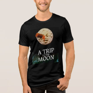 A Trip to the Moon Men’s T-Shirt  Tri-Blend Shirt