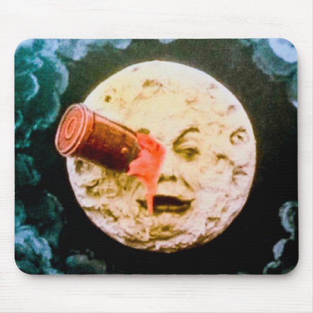 A Trip to the Moon Mouse Mat (Front)