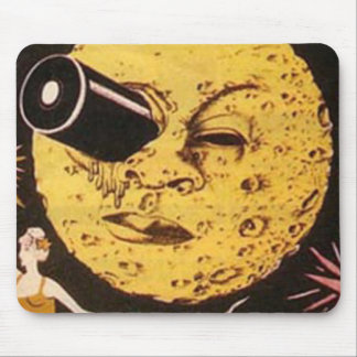 A Trip to The Moon Movie Poster Mouse Mat