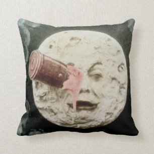 A Trip to the Moon (Muted Hand Tint) Cushion