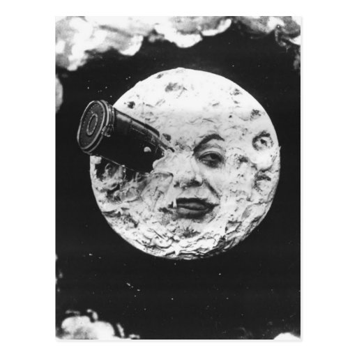 Image of A Trip to the Moon Postcard
