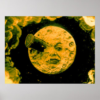 A Trip to the Moon Poster