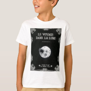 A Trip to the Moon Vintage Retro French Cinema T-Shirt