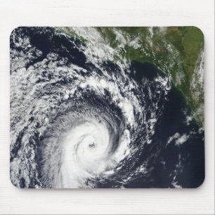 A tropical cyclone mouse mat