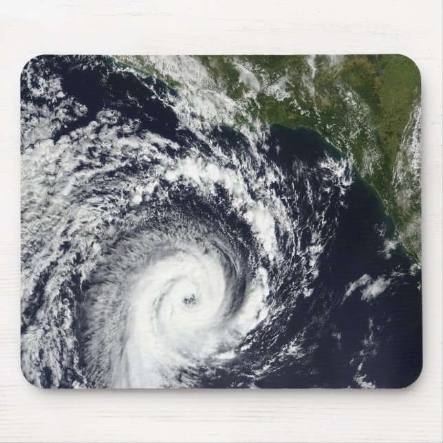A tropical cyclone mouse mat (Front)