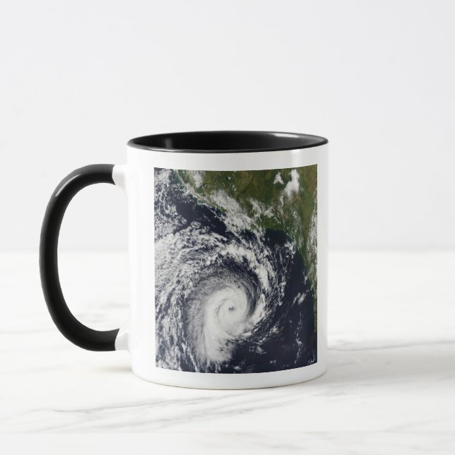A tropical cyclone mug (Left)