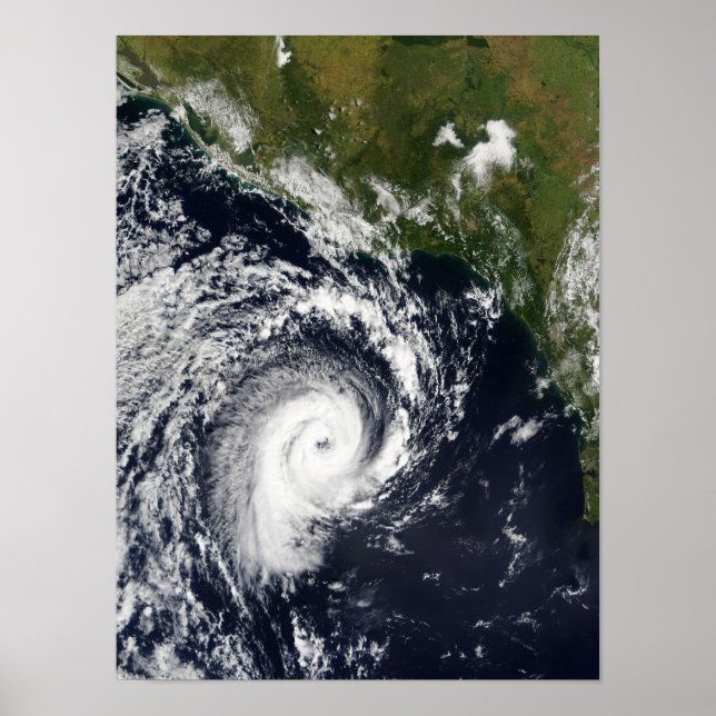 A tropical cyclone poster (Front)