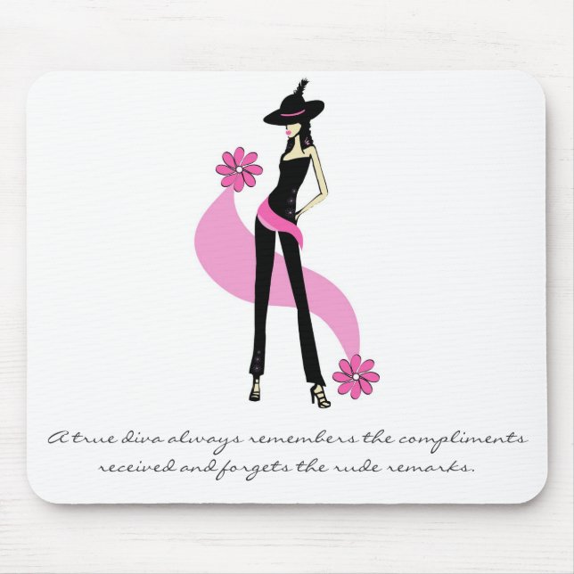 A True Diva Mousepad (Front)