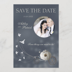 A True Fairy Tale Add Your Photo Wedding Invitation