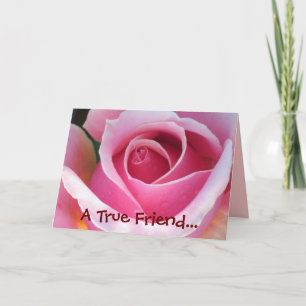 A True Friend Card
