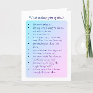 A True Friend greeting card