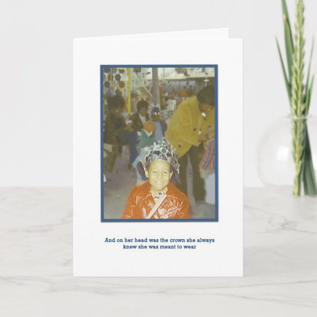 A True Queen Card (Front)