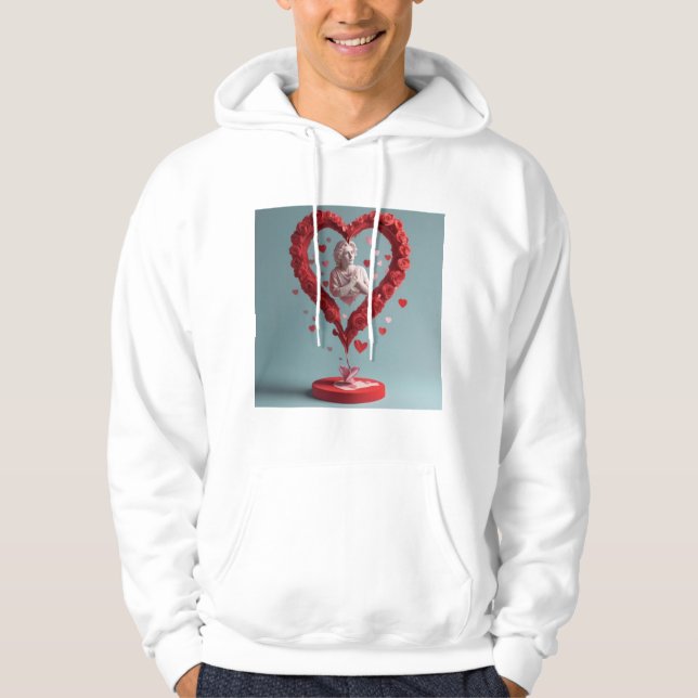 A true reflection of Valentine's Day Hoodie (Front)