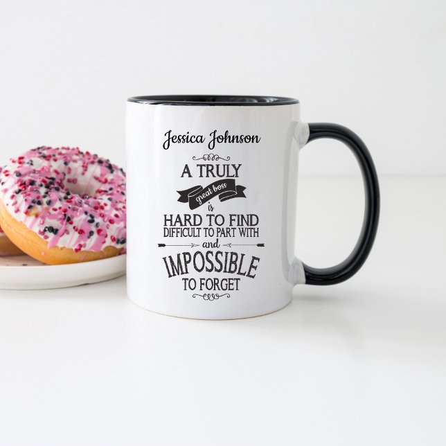 A Truly Great Boss is Hard to Find  Mug (Creator Uploaded)
