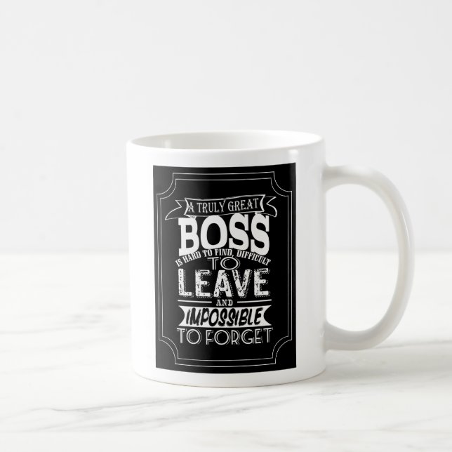 A truly Great Boss Mug  Boss gift (Right)