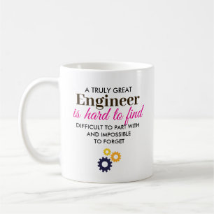 A Truly Great Engineer – Personalised Name Coffee Mug