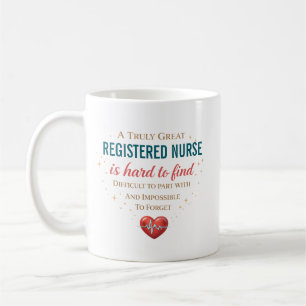 A Truly Great Registered Nurse Personalised  Coffee Mug