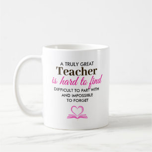 A Truly Great Teacher – Personalized Name Coffee Mug