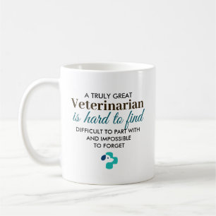 A Truly Great Veterinarian – Personalised Name Coffee Mug
