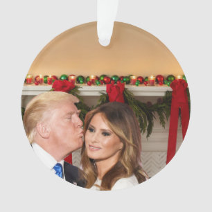 A Trump Christmas: Donald and Melania Ornament