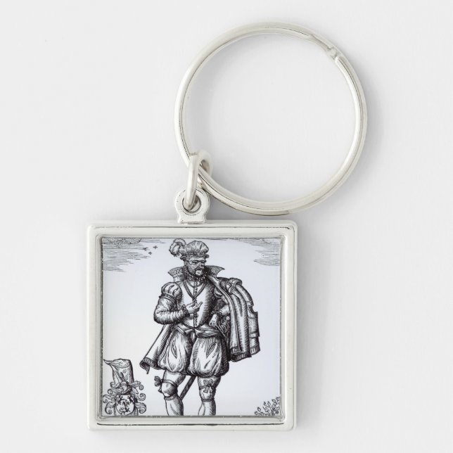 A Tudor Gentleman Key Ring (Front)