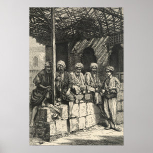 A Turkish Coffee-house Poster