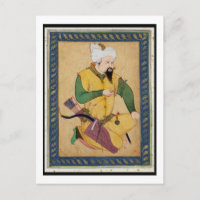 A Turkoman or Mongol Chief holding an Arrow, from