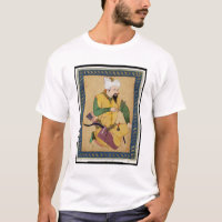 A Turkoman or Mongol Chief holding an Arrow, from