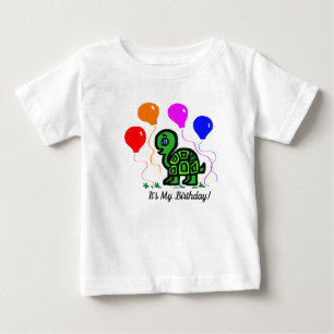 A Turtle and Balloons T-Shirt