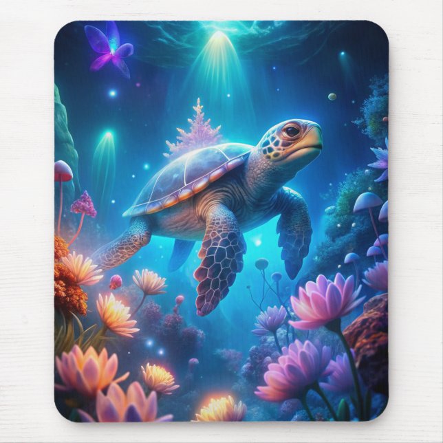 A Turtle Mouse Mat (Front)