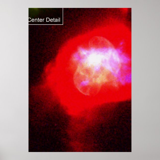 A Turtle-Shaped Nebula, NGC 6210 Poster (Front)