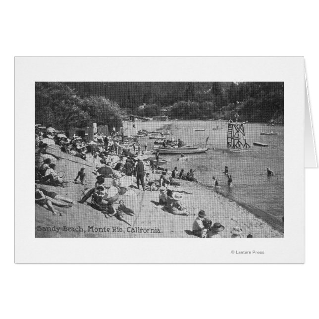 A Typical Day at Sandy Beach Monte Rio, CA (Front Horizontal)