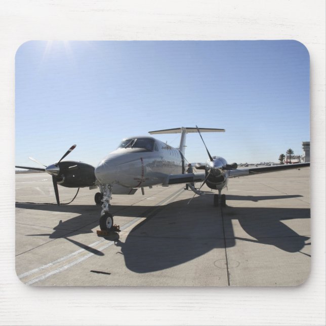 A  UC-12F King Air aircraft Mouse Mat (Front)