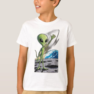 A UFO abducting a cow T-Shirt
