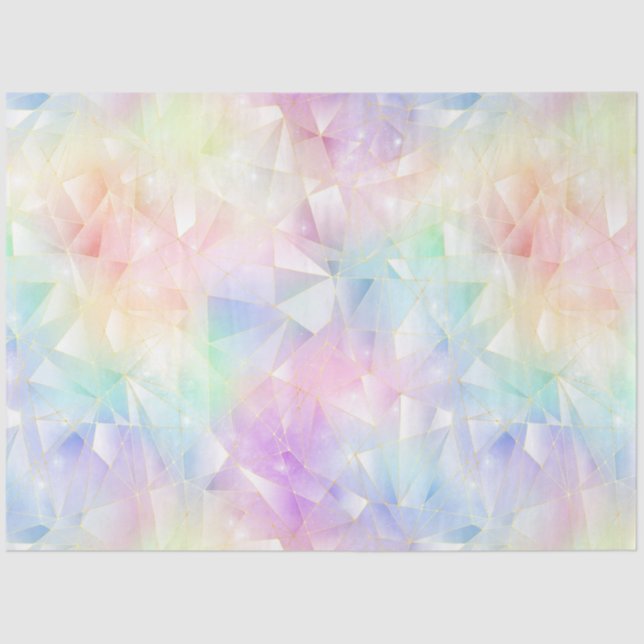 A Unicorn Crystal Series Design 5 Tissue Paper (Front)