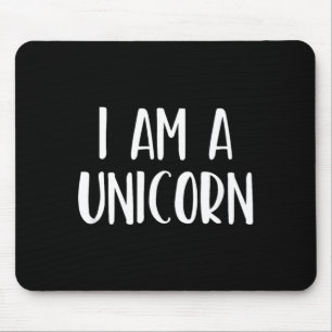 A Unicorn Halloween Simple Costume Easy Funny Mouse Mat