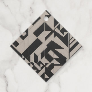 A unique and cool foil favour  tags