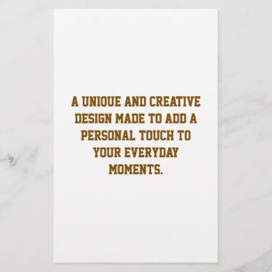 A unique and creative design made to add a persona flyer