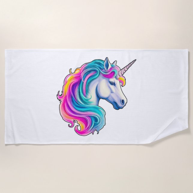 A Unique Orn-amental   Beach Towel (Front)